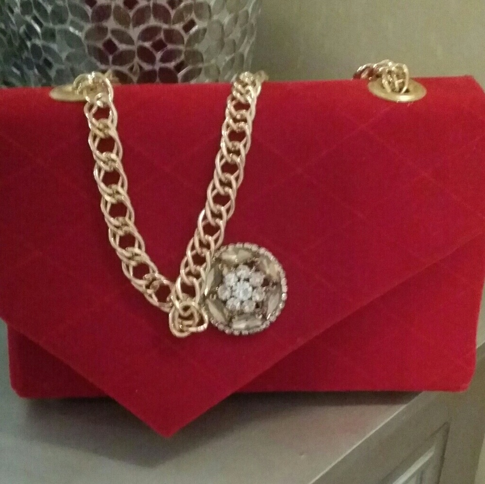Velvet Handbag